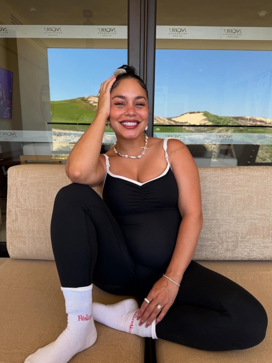 The 'High School Musical' alum has been documenting her journey into baby number 