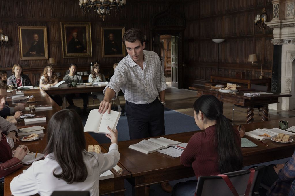 Corey Mylchreest as Jamie in My Oxford Year