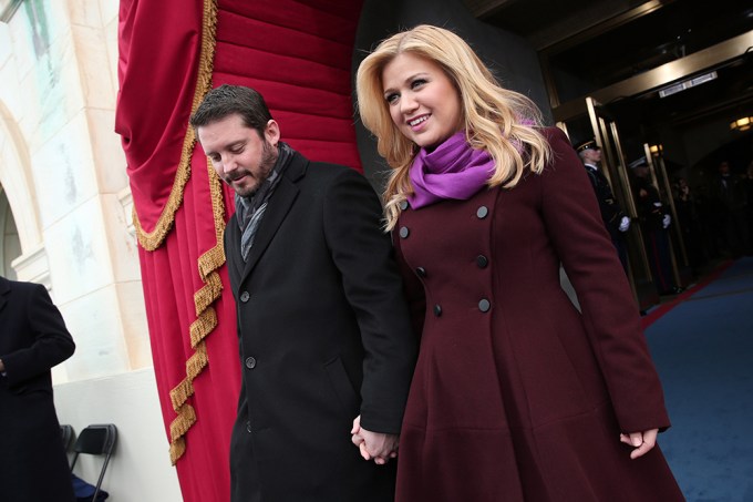 2013: Kelly & Brandon Hold Hands At Obama’s Inauguration
