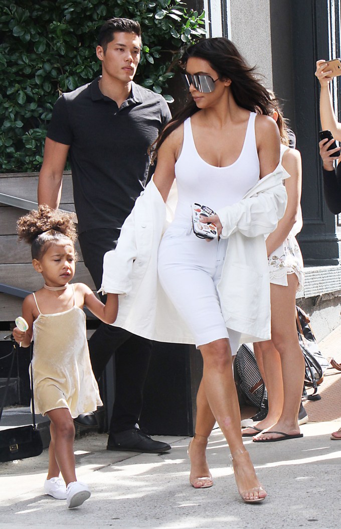 Kim Kardashian & North West Bond