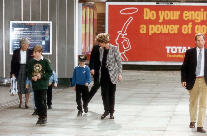 Princess Diana & Her Sons Watch ‘The Jungle Book’