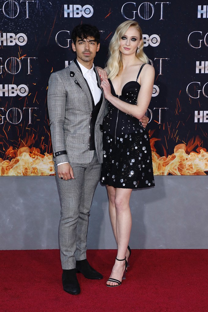 Joe Jonas and Sophie Turner At The ‘Game Of Thrones’ Premiere