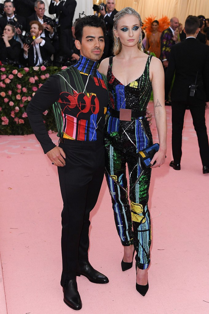 Joe Jonas & Sophie Turner At The Met Gala