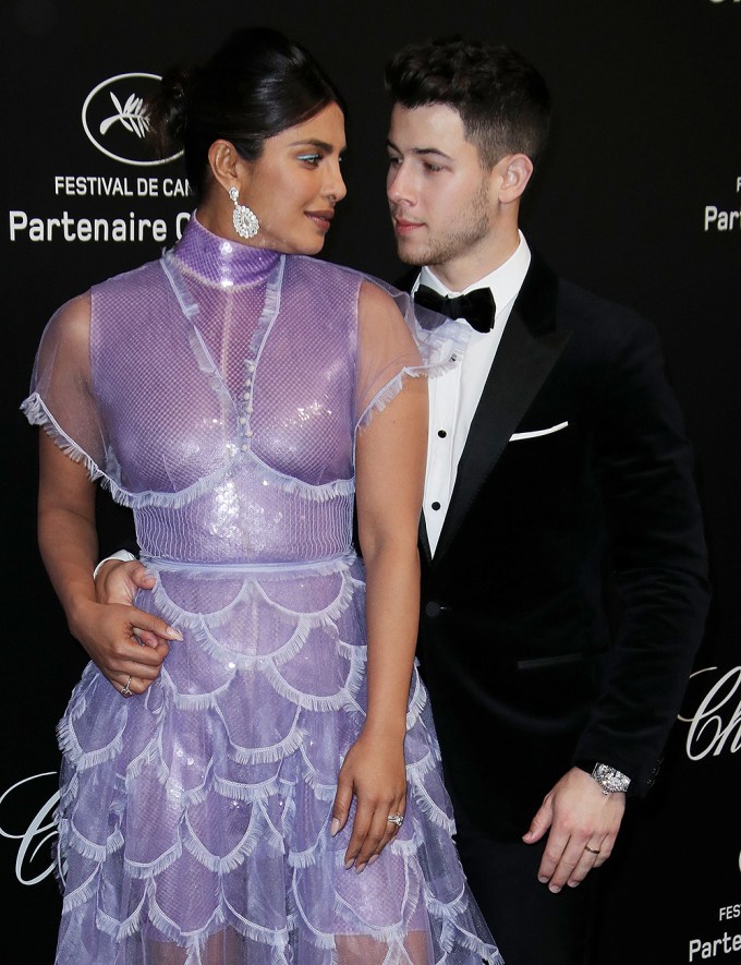 Priyanka Chopra and Nick Jonas At The Chopard Party