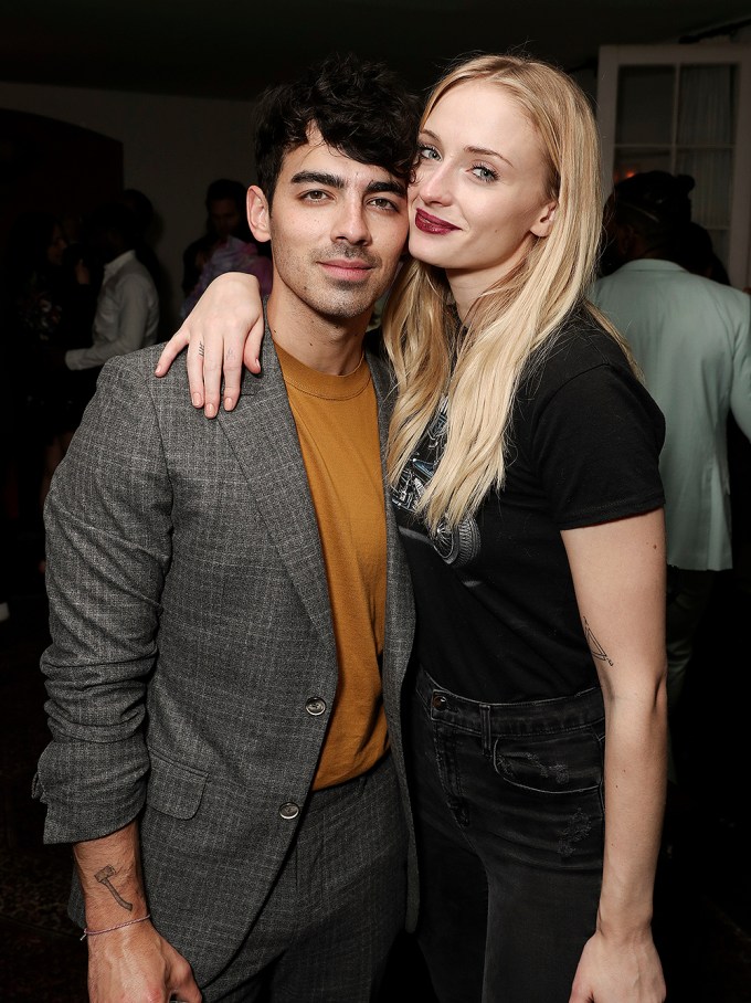 Joe Jonas and Sophie Turner At An After-Party
