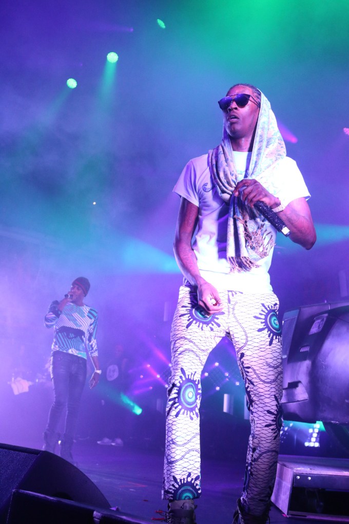 Young Thug Performing in 2016