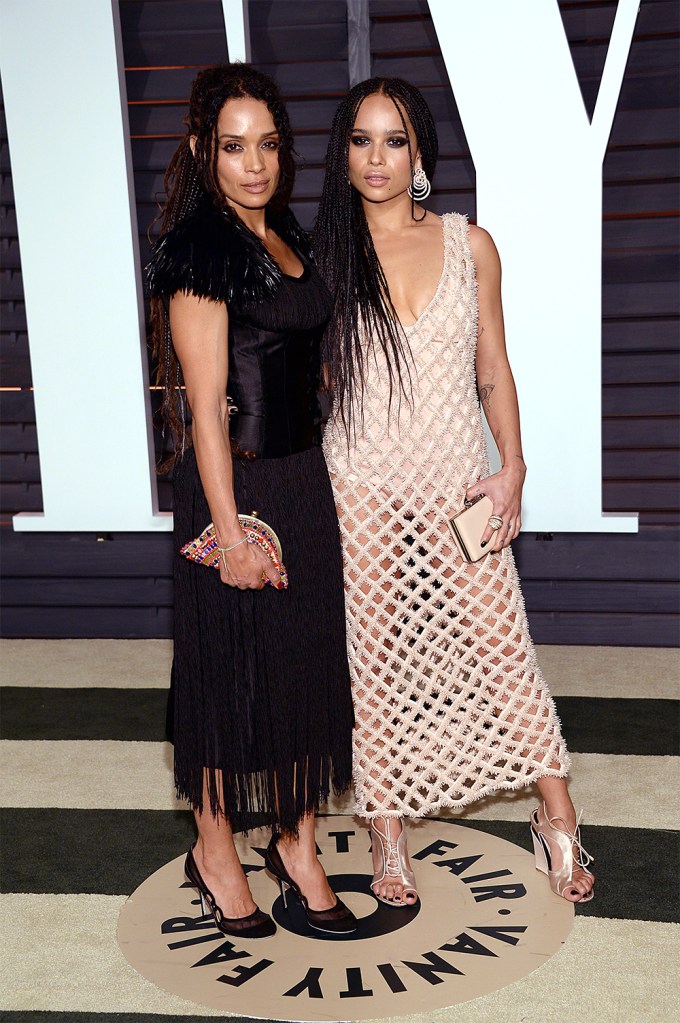 Zoë Kravitz & Lisa Bonet in 2015