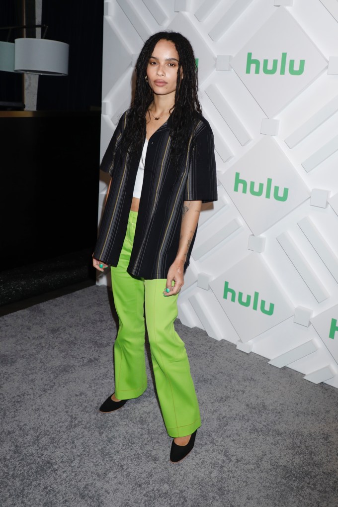Zoe Kravitz at Hulu Upfronts
