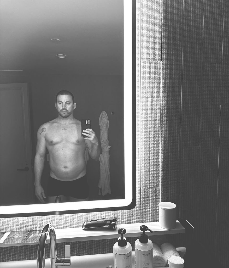 photo of channing tatum topless