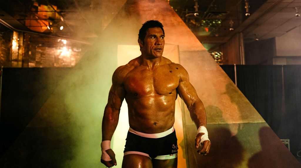 Dwayne in The Smashing Machine ripped