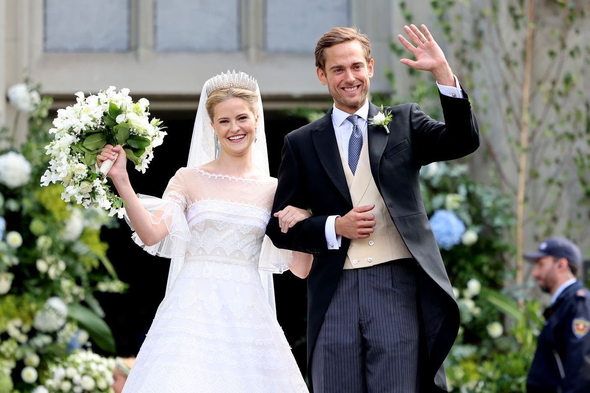 Princess Marie Caroline Weds Leopoldo Maduro Vollmer