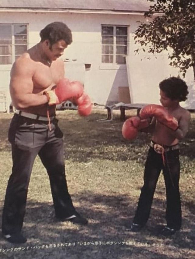 dwayne john rocky johnson young