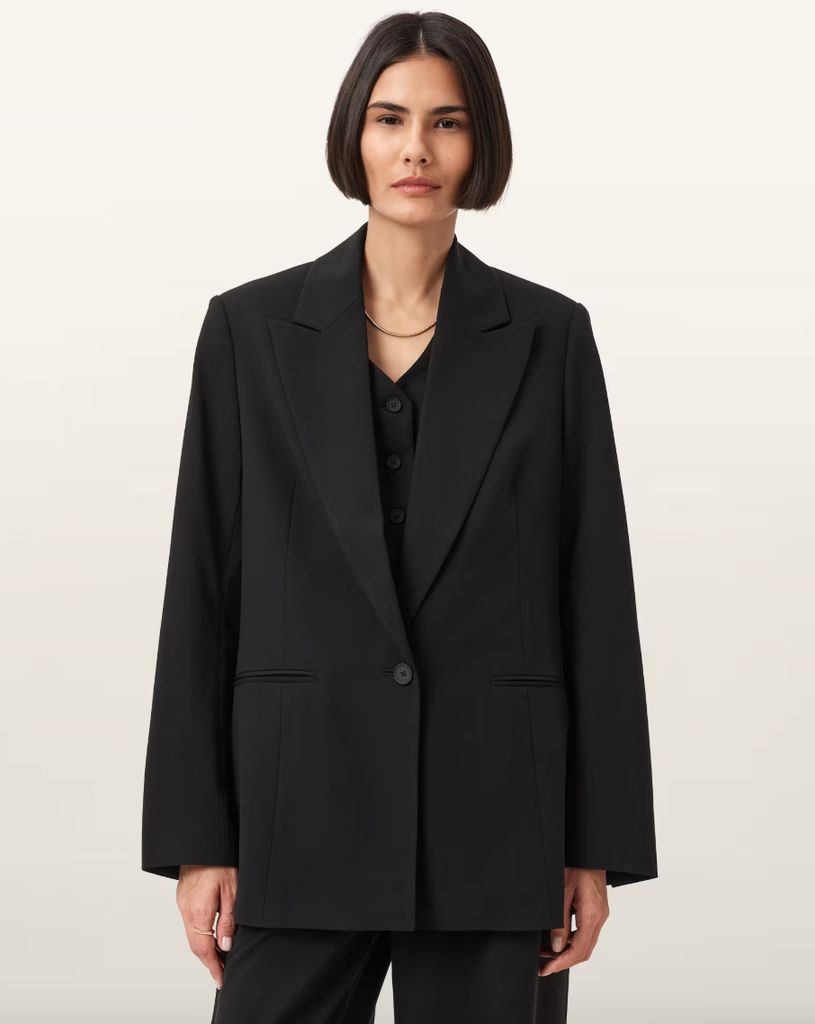 All saints black jacket