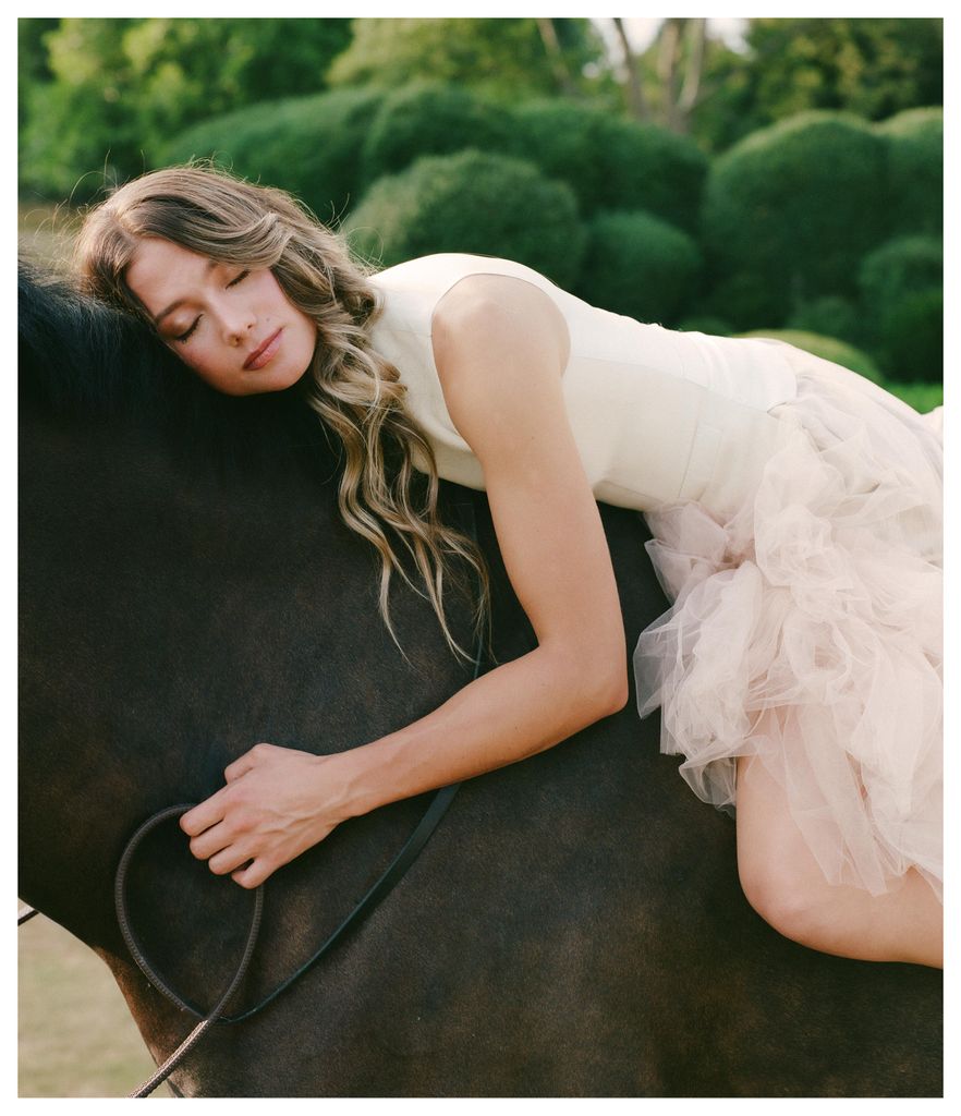 'If I'm ever having a bad day or feeling anxious, it feels like they understand you more than anyone else,' Jemima says of her horses. 