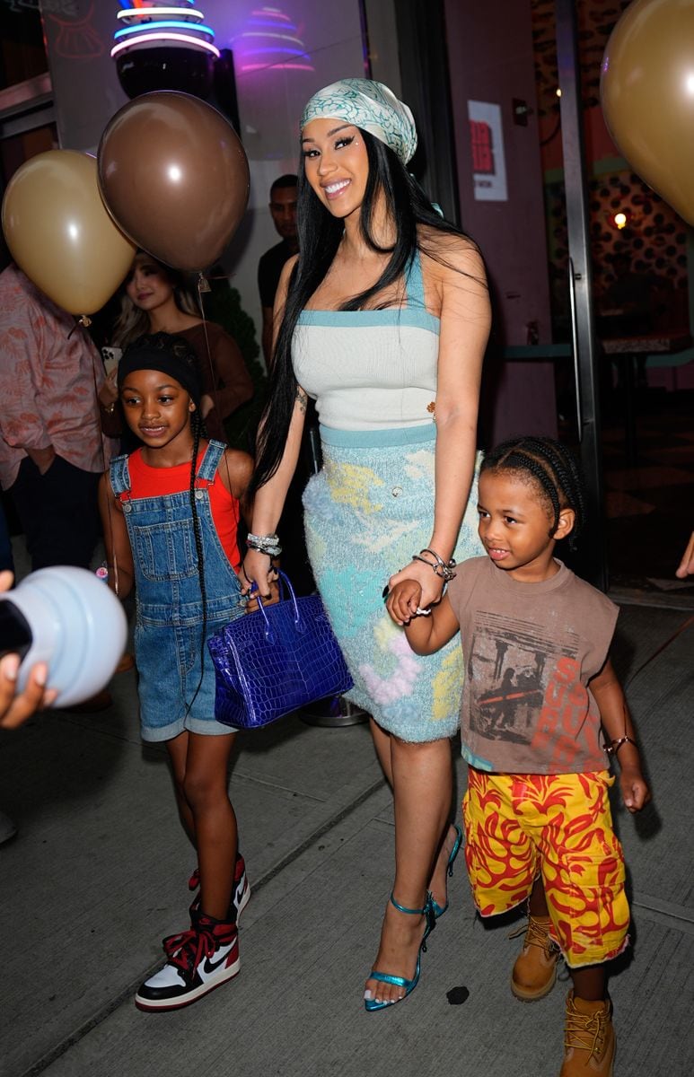 Cardi B shares 3 children with Offset.
