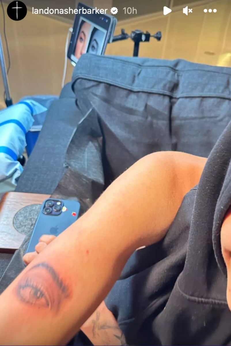 He got a tattoo for Charli in 2023