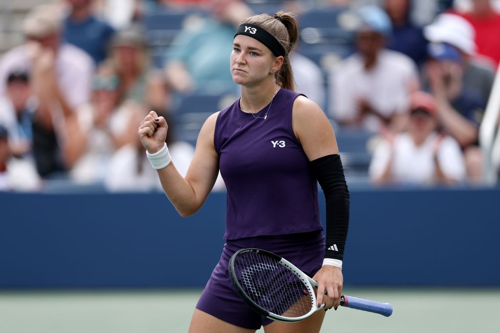 Karolina Muchova at the 2025 US Open