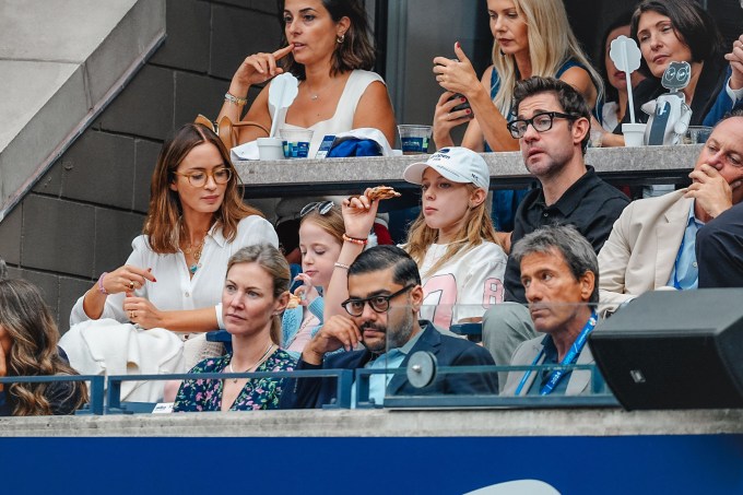 Emily Blunt & John Krasinski at the 2025 US Open