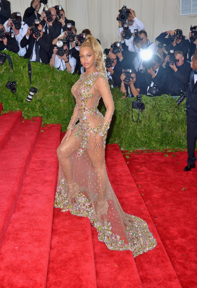 Beyonce at the 2015 Met Gala