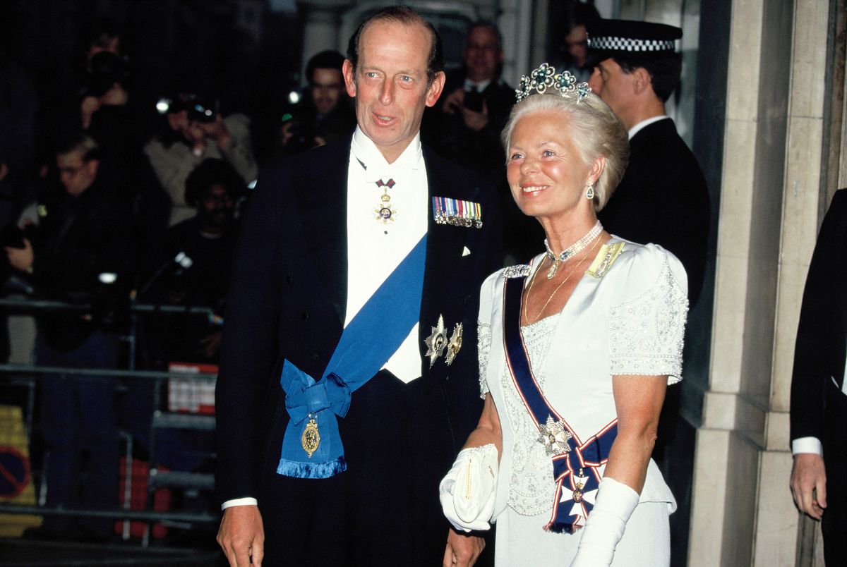 Katharine Lucy Mary Worsley, Duchess of Kent, was the wife of Prince Edward, Duke of Kent