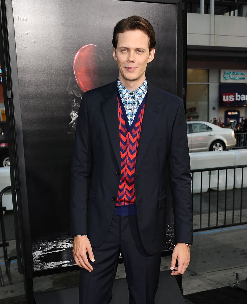 HOLLYWOOD, CA - SEPTEMBER 05: Actor Bill Skarsgard attends the premiere of "It" at TCL Chinese Theatre on September 5, 2017 in Hollywood, California. (Photo by Jason LaVeris/FilmMagic)