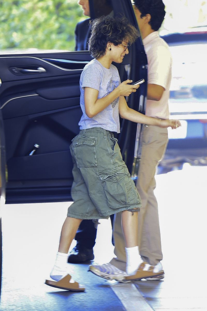 Emme Muñiz was captured with their signature style.