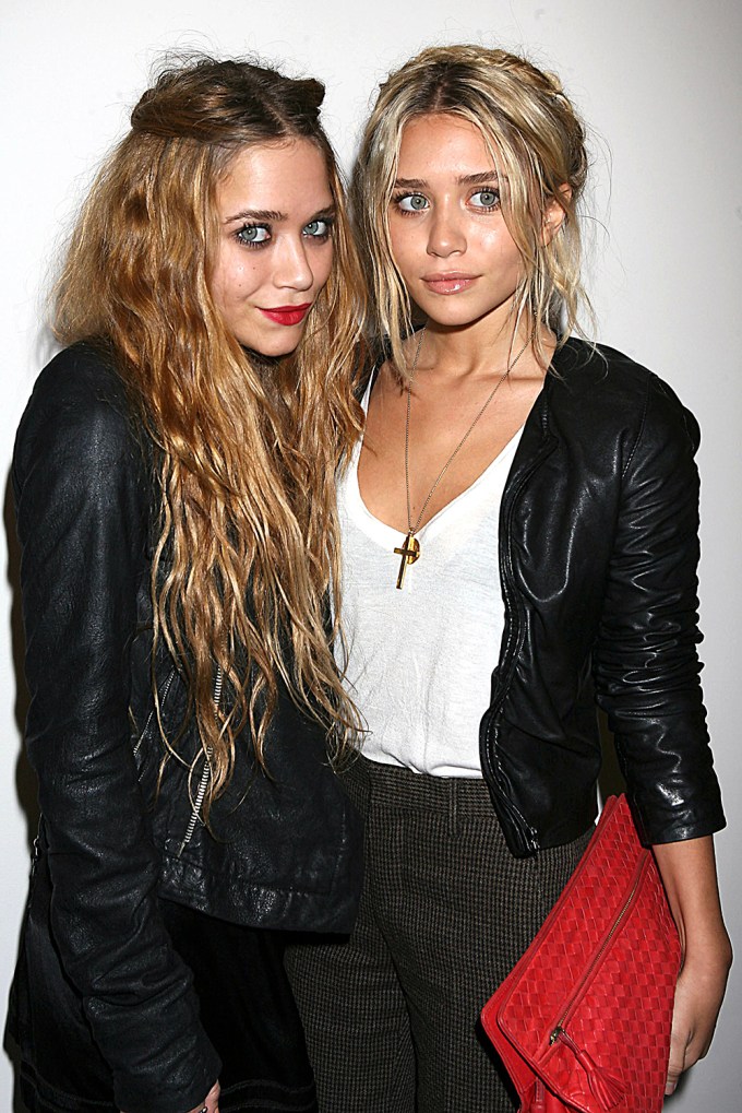 Mary-Kate Olsen and Ashley Olsen At Arts Benefit