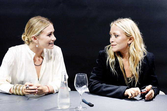 Mary-Kate and Ashley Olsen At A Swedish Fashion Launch