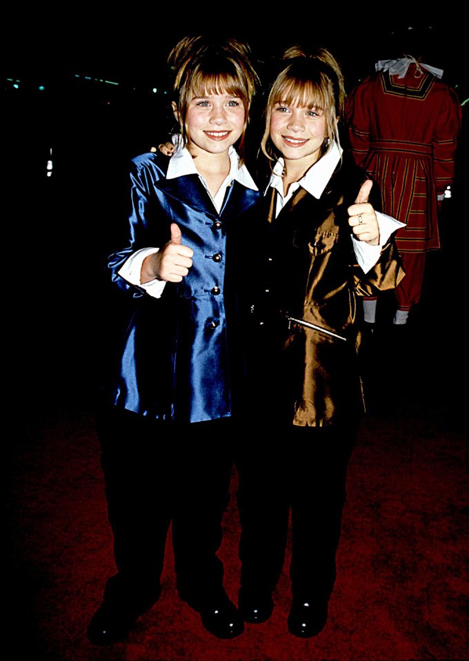 Mary-Kate and Ashley Olsen At ‘Spiceworld: The Movie’ Premiere