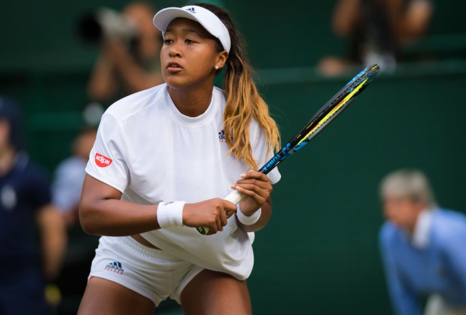 Naomi Osaka at Wimbledon