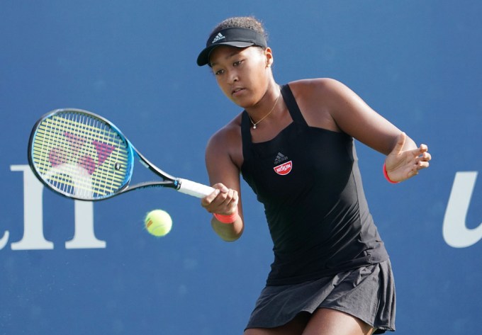 Naomi Osaka Competes