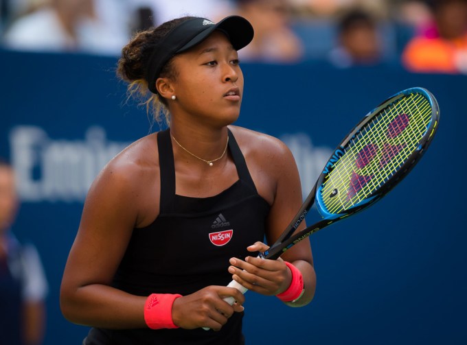Naomi Osaka in Her US Open Fourth Round