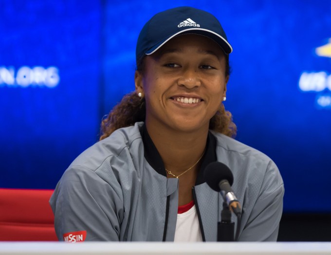Naomi Osaka Speaks to the Press