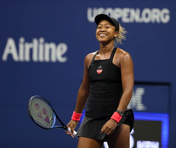 Naomi Osaka Wins a Match