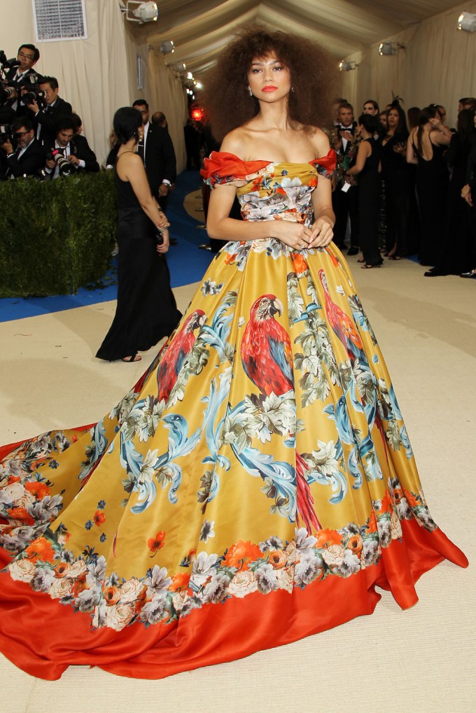 Zendaya at the 2017 Met Gala