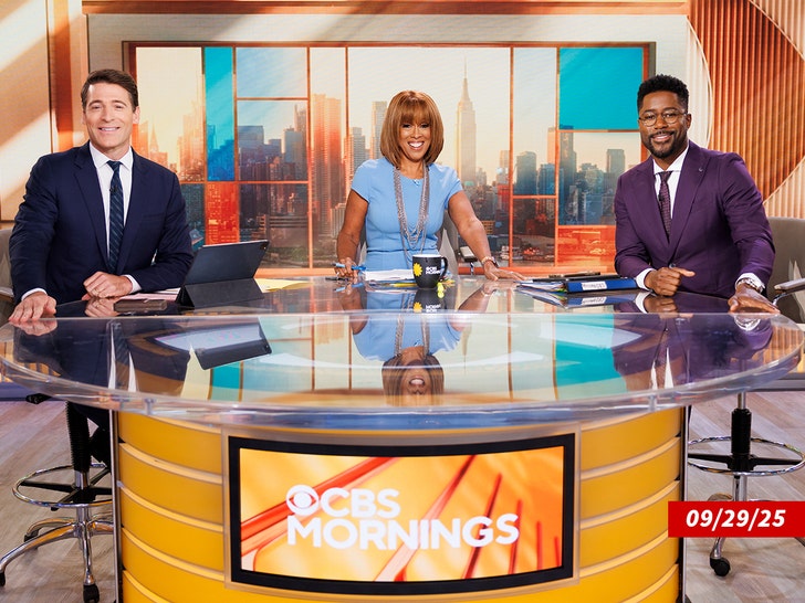 gayle king cbs set