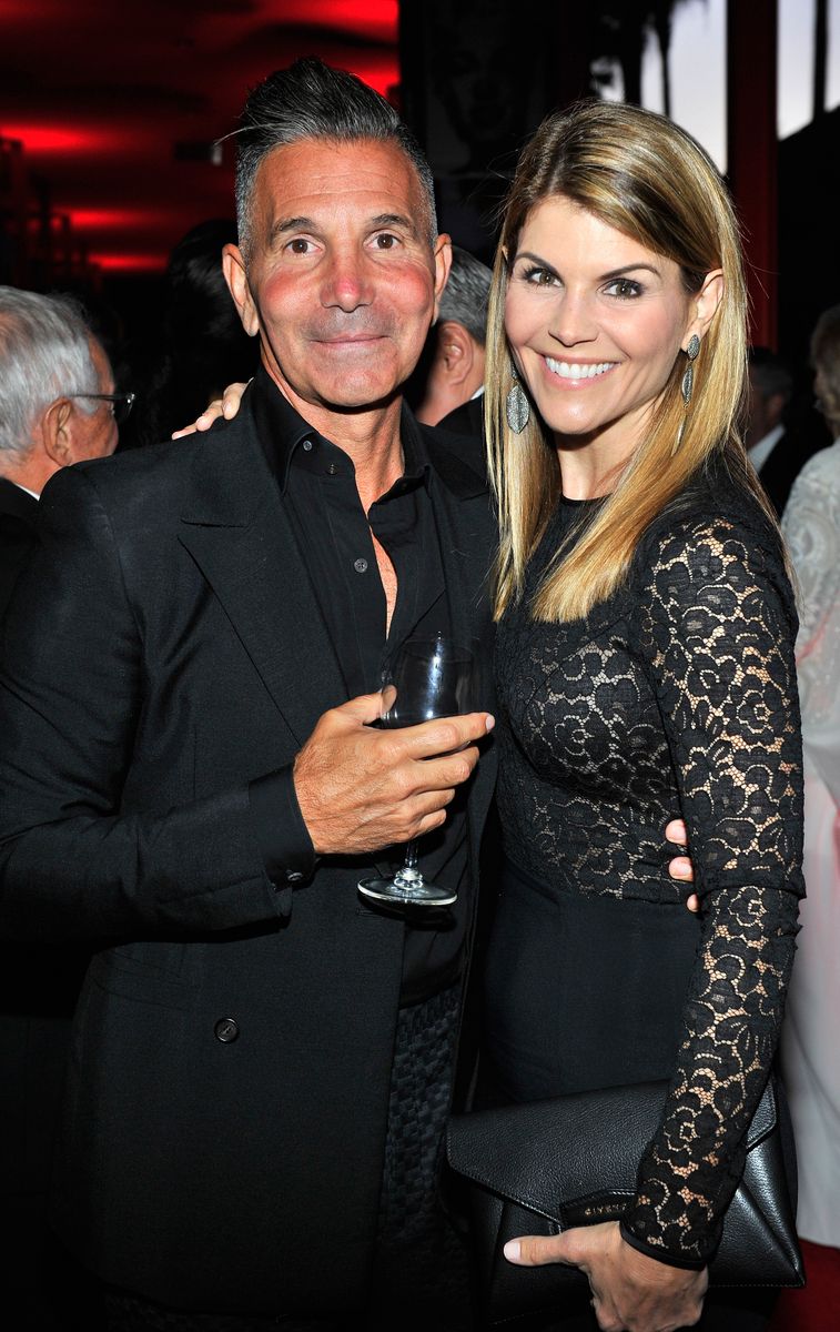 Designer Mossimo Giannulli and actress Lori Loughlin attend LACMA's 50th Anniversary Gala sponsored by Christie's at LACMA on April 18, 2015 in Los Angeles, California.