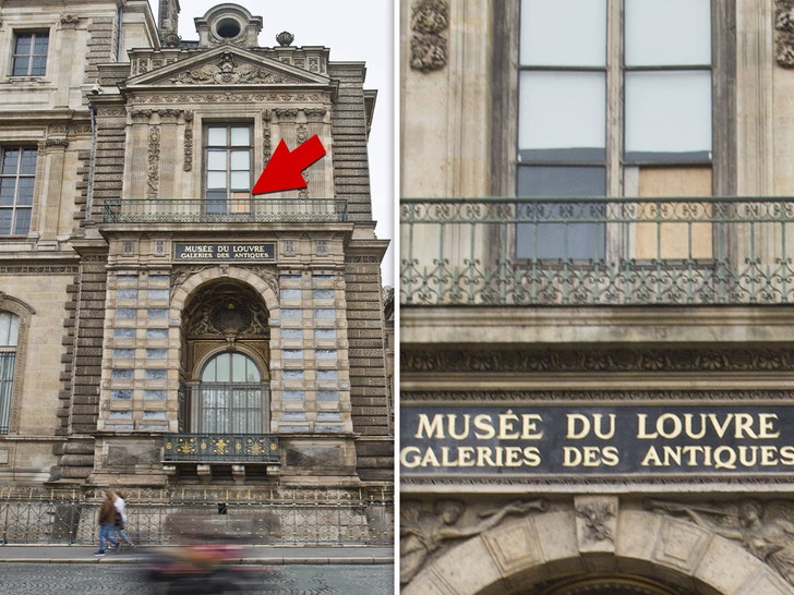 Louvre Museum break in ap