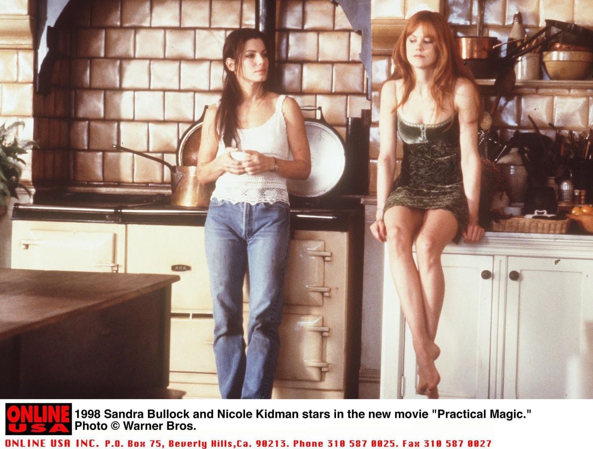Bullock and Kidman starred in Practical Magic in 1998
