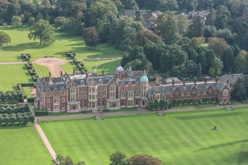 Aerial view of Sandringham