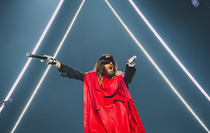 Thirty Seconds to Mars Performing in Helsinki