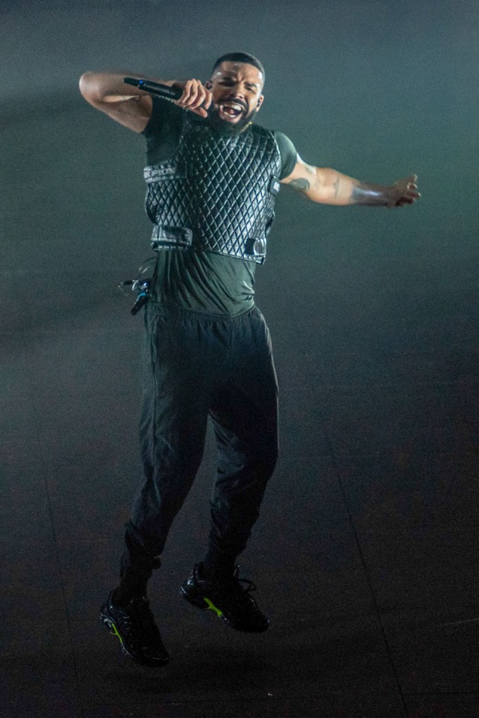Drake Performing in New Orleans