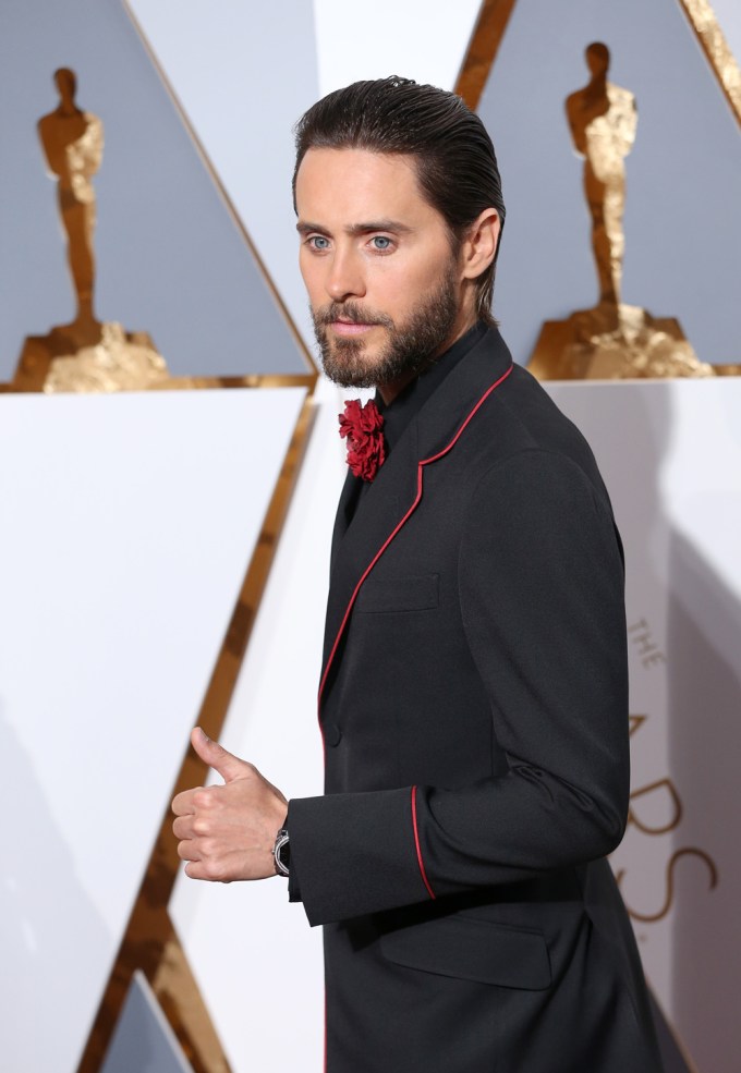 Jared Leto at the 88th Annual Academy Awards