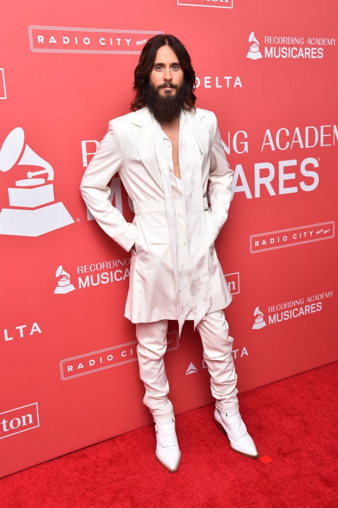Jared Leto at MusiCares Person of the Year Gala