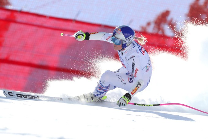 Lindsey Vonn In Action