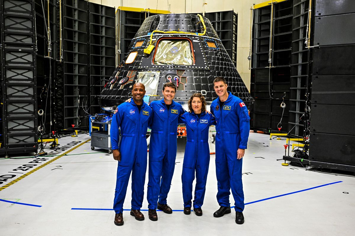 The crew of Artemis II