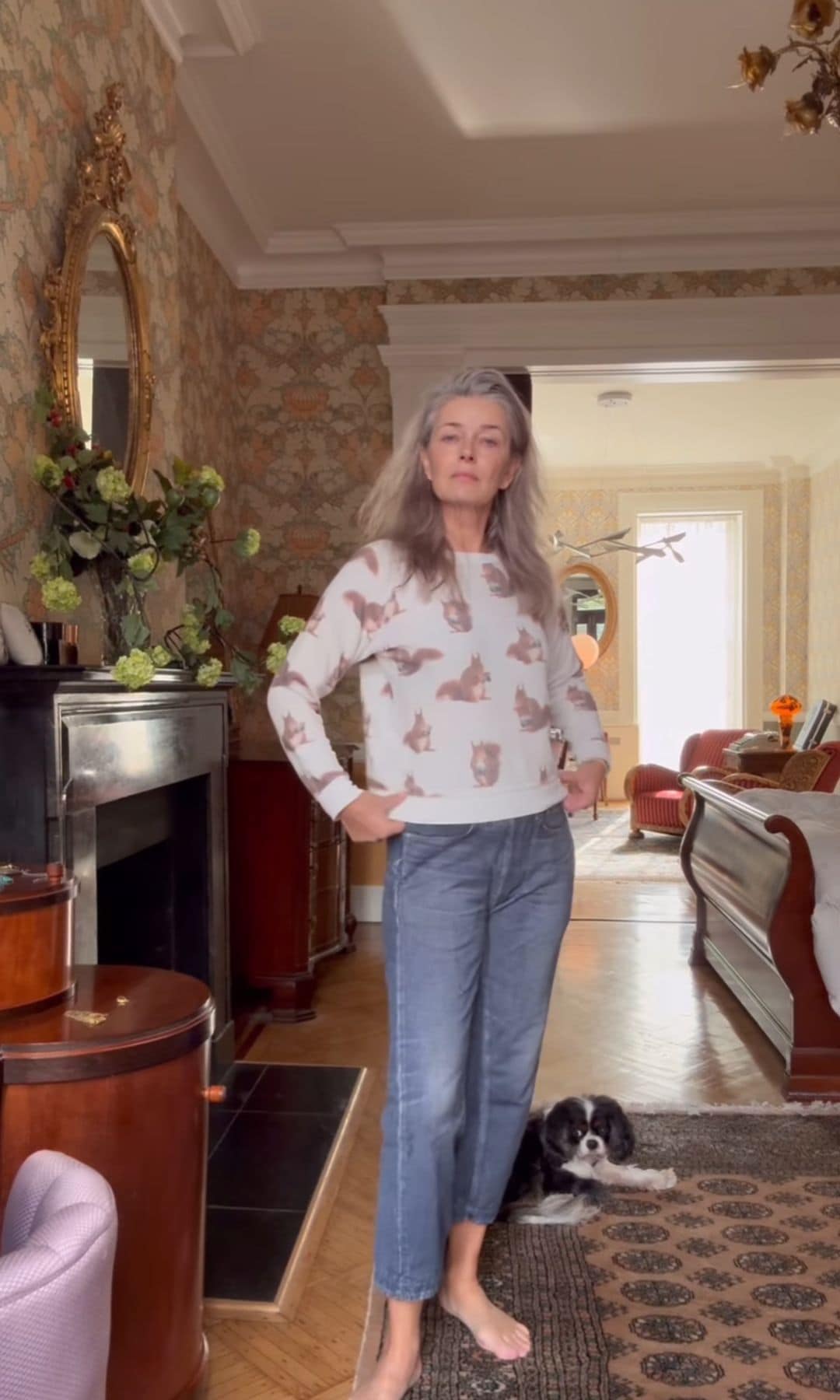 Paulina Porizkova shared a get-ready-with-me video, adding some important meaning