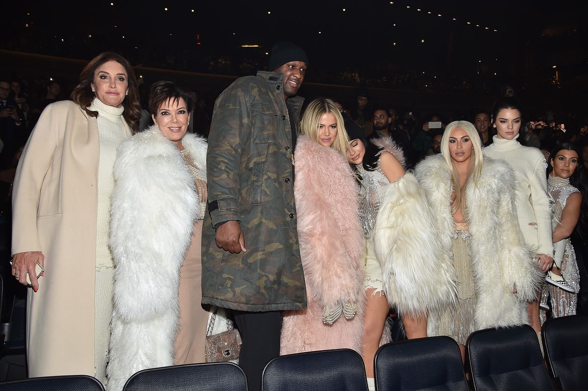 Caitlyn Jenner, Kris Jenner, Lamar Odom, Khloe Kardashian, Kylie Jenner, Kim Kardashian, Kendall Jenner and Kourtney Kardashian 