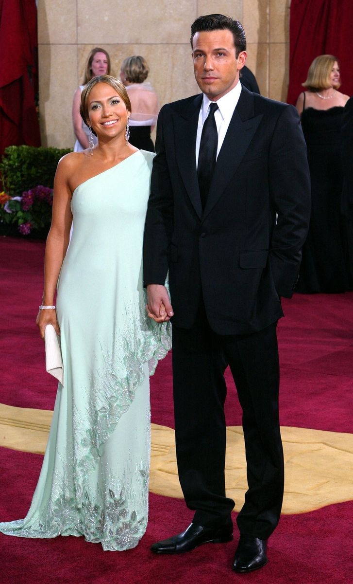 Jennifer Lopez and Ben Affleck first dated from 2002 to 2004 after meeting on the set of Gigli and famously becoming engaged before ending their relationship in early 2004.