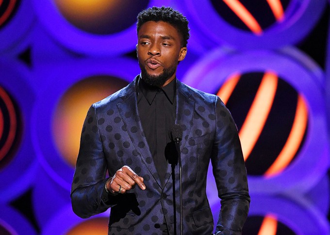 Chadwick Boseman Onstage